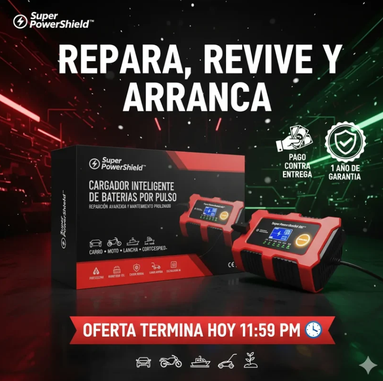 Iniciador de baterias 12v
